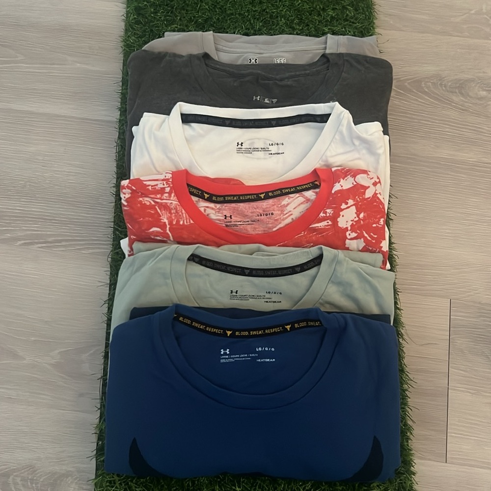 Under Armour Project Rock T-Shirt Bundle